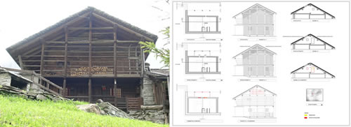 Alagna Valsesia (VC) - Risanamento conservativo - Residenziale